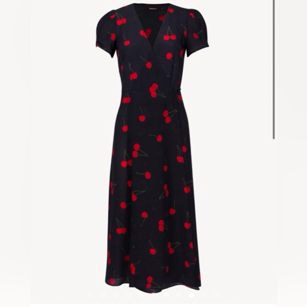 Realisation Par Teale Midi dress - cherry print